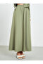 Women Ruched Shirt and Maxi Skirt Modest Set - 6