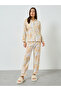 Butterfly Print Long Sleeve Shirt and Pyjama Set - 2