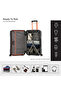 20" PC Cabin Trunk Luggage - Black + 2-Year - 7