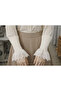 Cream color sleeve