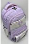 Classic Plain Satin Fabric Elementary School Backpack Elementary School Simple Backpack Primary School Backpack - 6