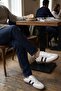 Retro Men's Sneaker - Brown Rubber Sole Casual Shoes - 5