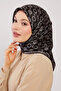 وشاح كريستال بنمط سلسلة أسود نفتى