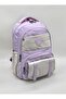 Classic Plain Satin Fabric Elementary School Backpack Elementary School Simple Backpack Primary School Backpack - 3