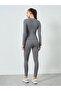 Stitch Detail Long Sleeve Top and Leggings Set - 5