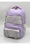Classic Plain Satin Fabric Elementary School Backpack Elementary School Simple Backpack Primary School Backpack - 5
