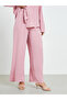 Pink Oversized Shirt and Wide Leg Pants Modest Set - 4