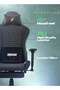 Gaming Chair Ergonomic Racing Style, 7-Way Adjust, 3D Arms, Recline & Footrest - Green - 4