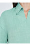 Mint Green Linen Short Sleeve Top and Trousers Co-Ords - 4
