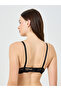 Pack of 2 - Padded Wired Lace Band Detail Balconette Push-Up Bra - 4