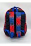 Boy's Primary School Bag Waterproof Fabric 3-Piece Set Primary School Bag Set Blue Red - 6