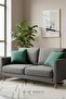 Erguvan Series Velvet Powder Stone Decorative Throw Pillow Cover 45X45 2-Pack - 2