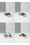 Genuine Leather Side Striped Double Strapped Orthopedic Firstaid Shoes - 3