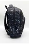 Boy's Primary School Bag Waterproof Fabric 3-Piece Primary School Bag Set Black Bat - 5