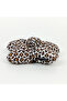 Brand Handmade Leopard Flower Fluffy Scrunchie Hair Tie - 4