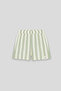 Baby Boy Striped Undershirt - Shorts Suit - 4