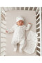 Safari Patterned Baby Set - Romper, Beanie and Ruffle Detailed Blanket Set 100% Cotton 3-Piece Set