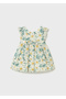 Baby Girl Floral Patterned Ruffle Dress 1910 - 2