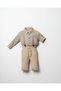 Muslin Shirt & Salopet Pants Baby Boy Set - Rabbit - 2