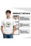 Ramadan Mubarak Adult T-Shirt for Men-Round Neck Cotton T-Shirt-Gift for Dad-Him-Ramadan Gift - 4
