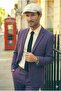 Men's Beige Summer Linen Hat British Modern Peaky Blinders Style - 5