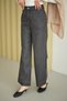 Women's Sim Detail High Waist Pants Smoked - 5