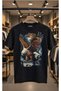 Eagle Printed Tshirt 100% Cotton Regular Fit T-Shirt