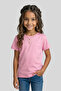 Girl's Crew Neck Basic Short Sleeve 100% Cotton T-Shirt
