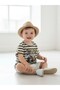 Baby Boy Striped Printed Cotton T-Shirt - 4