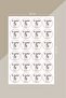 Happy Holidays Snowman Themed Sticker 24 Pieces, Teacher Label School Gift - 3