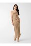 Akilina Women's Beige Dress W6Gk94W2266-G1Dq