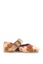 Mira Cara Orthopedic Women's Ballet Flats 001204 Brown Leopard Feather - 5