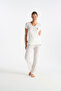 26Y Women's Ecru Pajama Set