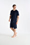 26Y Men's Navy Blue Shorts Set - 2