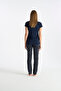 26Y Women's Navy Blue Pajama Set - 3