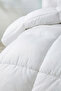 Single Microfiber Quilt + Pillow Set 155X215 cm - Anti-Allergic Washable Silicone Filling - 6