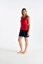 26Y Women's Red Shorts Set - 2