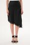 Women's Lace Detailed Slit Satin Skirt 260307 - - 3