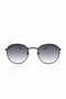 Marry Black Oval Unisex Metal Ultra Light Sunglasses with Uv400 Filter - 3
