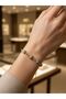 Nazar Boncuklu Elegant Women's Vip Bracelet Blue Zircon - 3