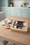 Love Themed 6-Piece Snack Bowl Presentation Set |   Gift I Love You Design Ceramic Snack Bowl - 6 Pieces