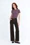 Stitched Detailed Jean Trousers Pn248