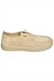 Y602170902 Beige Suede Lace-Up Casual Shoes - 6