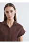 Shirts - Brown - Loose - 3