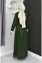 Şile Bezi Dress 3840-03 Khaki - 7