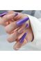 Ojă gel semipermanentă UV violet 577, 8 ml - 5