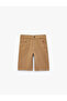 Denim Beige Boys' Shorts 6Skb40019Td