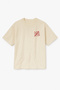 Oversize Unisex Xoxo Heart Printed T-Shirt