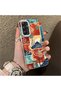 Samsung Galaxy A34 5g Compatible Silicone Edge Hard Back Anti-Fall Phone Case Traditional Culture