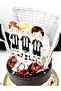 Black-White Theme Cake Decoration - Football Concept Cake Topper - 6